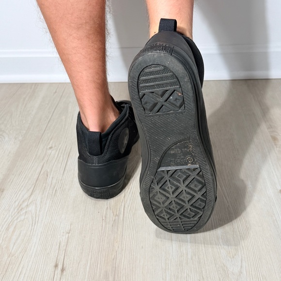 Converse Black Canvas High-Tops - Picture 8 of 15